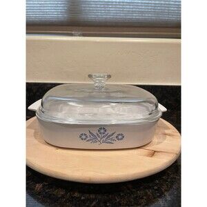Vintage Corningware blue cornflower A-10-B